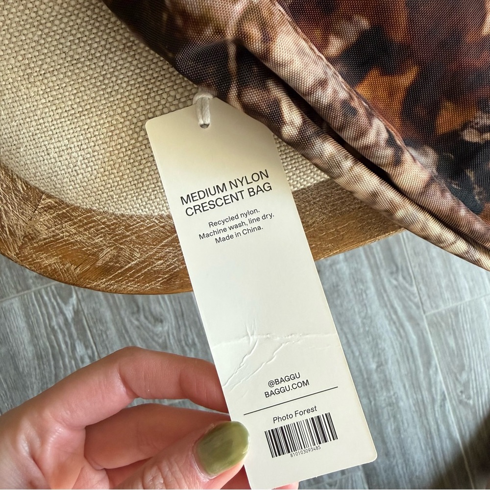 Baggu nylon crescent bag photo forest camo - Picture 4 of 4